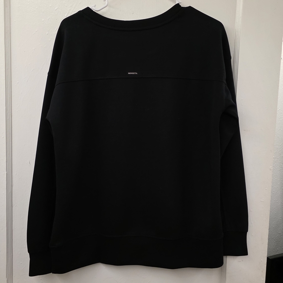 Mondetta Scubs Crewneck Black Top Size Small NWT - Picture 2 of 8